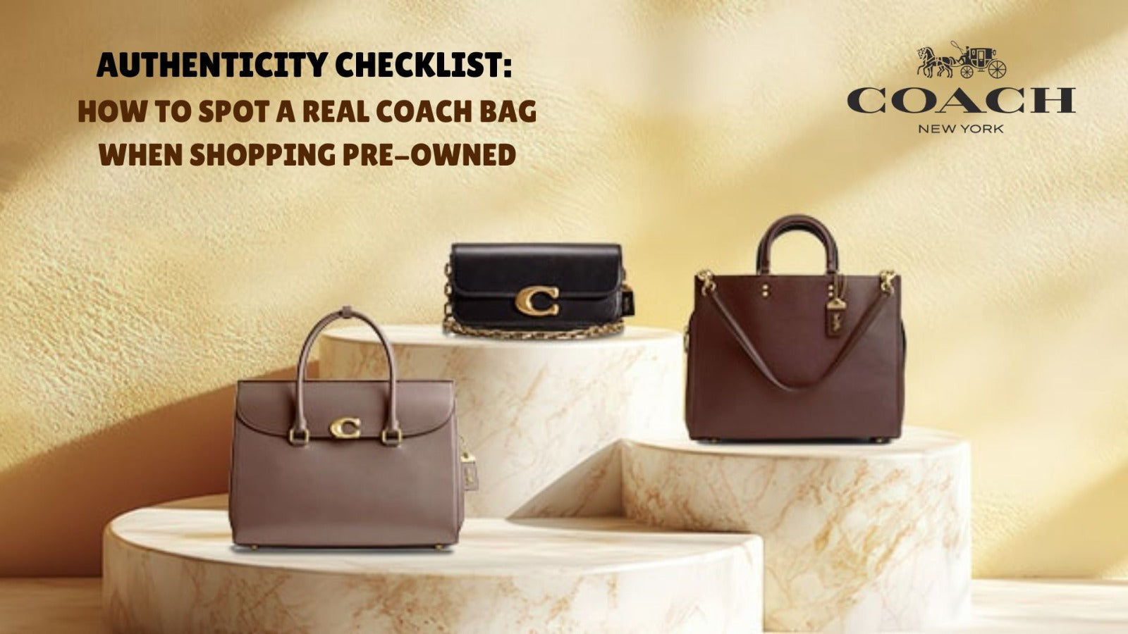 Authenticity Checklist: How to Spot a Real Coach Bag When Shopping Pre-Owned