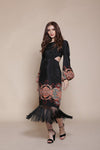 Wabisabi Black Long Maxi